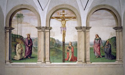 Die Kreuzigung, 1494-96 von Pietro Perugino